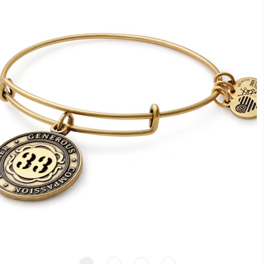 Alex & Ani Numerology 33 - Charm Bracelet
